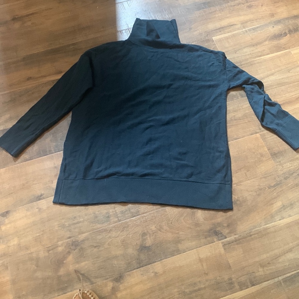 Loft green turtleneck sweater